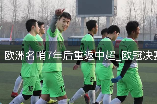 欧洲名哨7年后重返中超 欧冠决赛裁判将执法蓉城对阵三镇