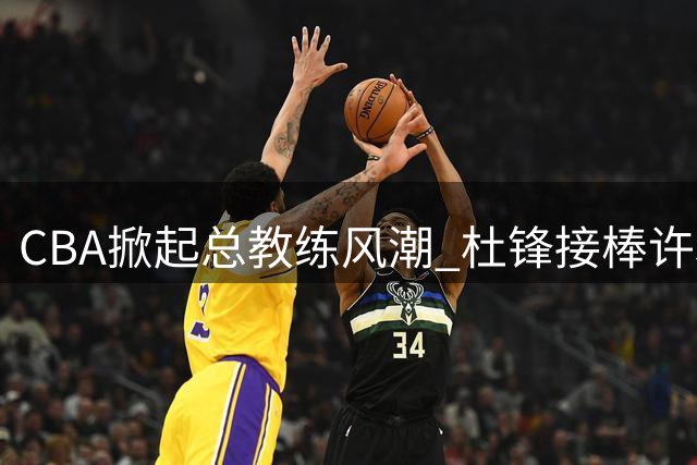 CBA掀起总教练风潮 杜锋接棒许利民执掌帅印